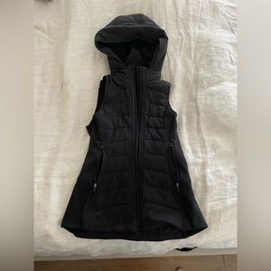 Lululemon Another Mile Vest - Black size 4